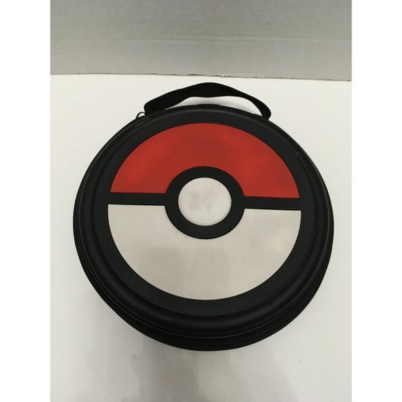 Pokemon Nintendo X/Y Poke Ball Zip Round Gaming Travel Storage Case - Picture 1 of 6